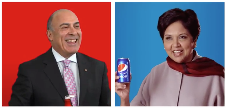 CEO of Coca-Colas and CEO of Pepsi
